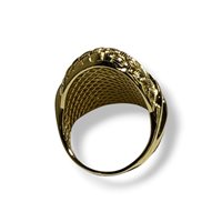Anello Mandile 1922 Erosioni in Argento 2CROC127360 - 2CROC127360